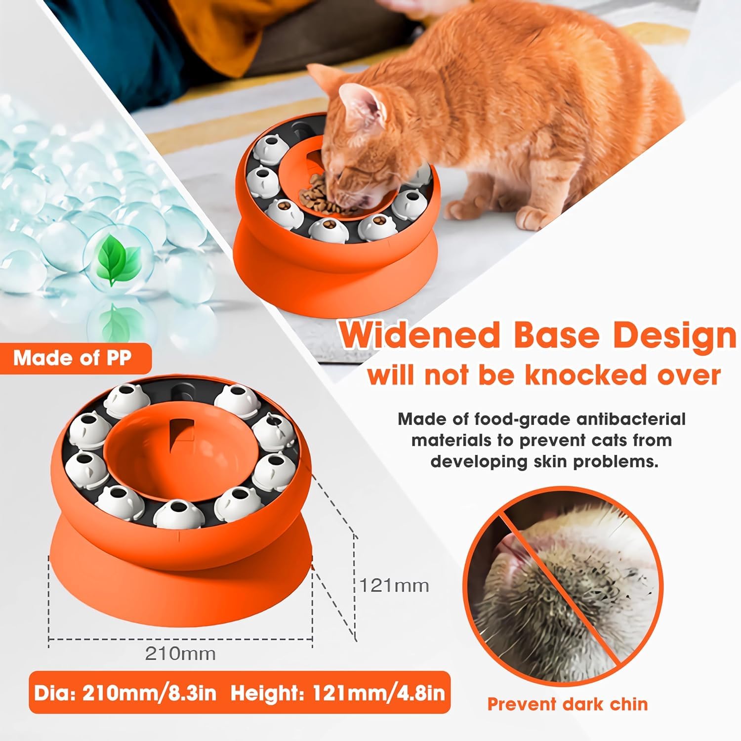 Cat Puzzle Toy Yoone Dog Puzzle Feeder Interactive Pet Food Treat