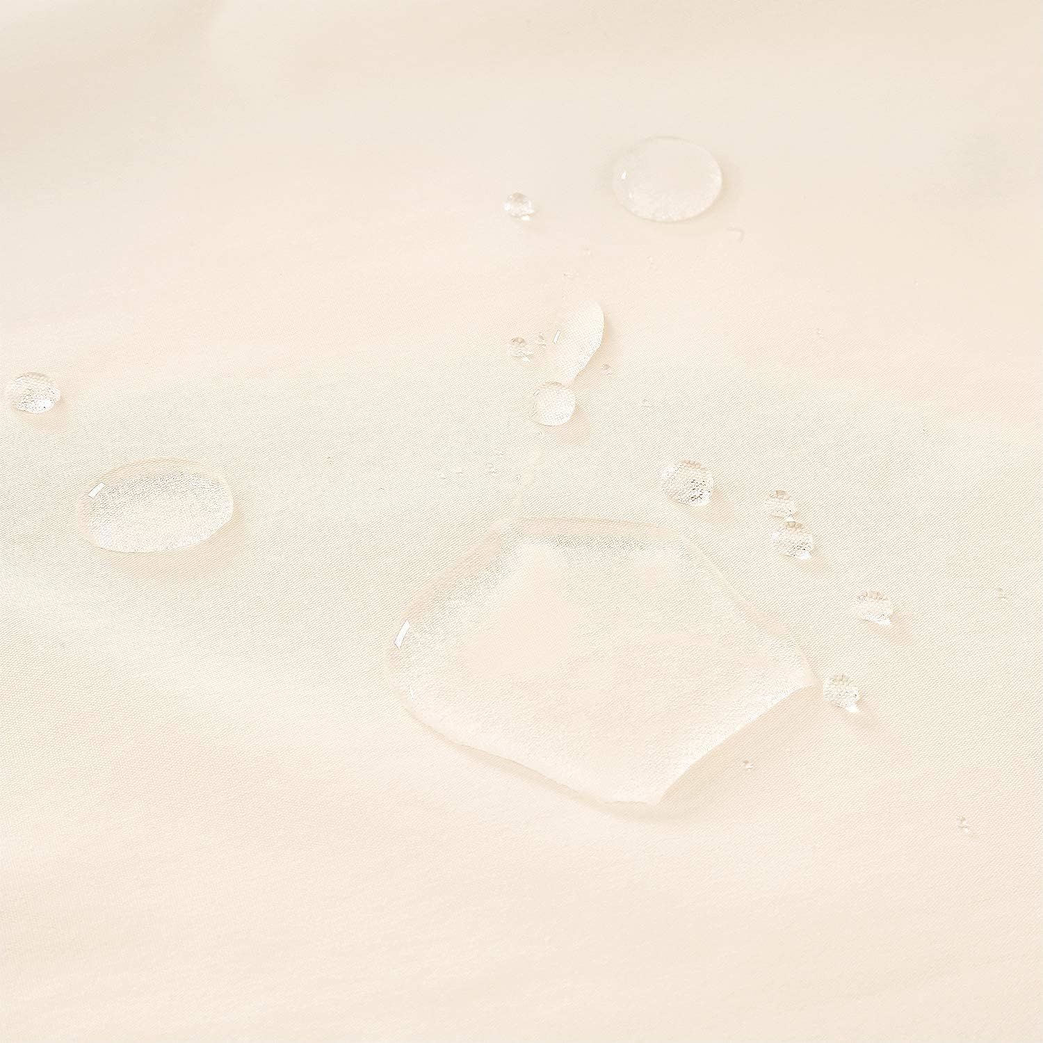 Rectangle Tablecloth 60x120 Inches Ivory Table Cloth Waterproof Soft Polyester Table Cover for Outdoor Wedding Parties Tabletop