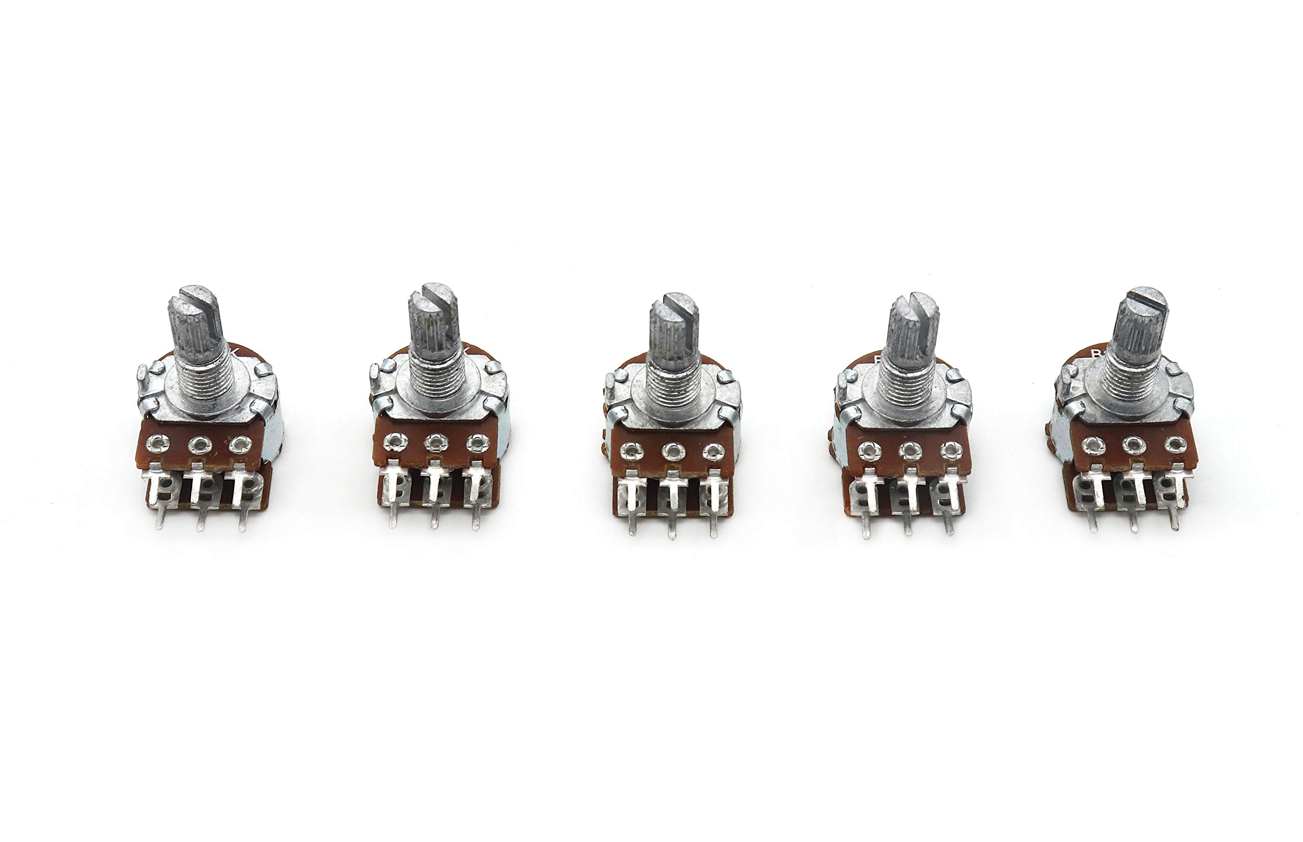 5PCS B100K Ohm Linear Dual Round Gang Potentiometer PCB-Mount (B08L9JDYZ6) Amazon Price History, Amazon Price Tracker