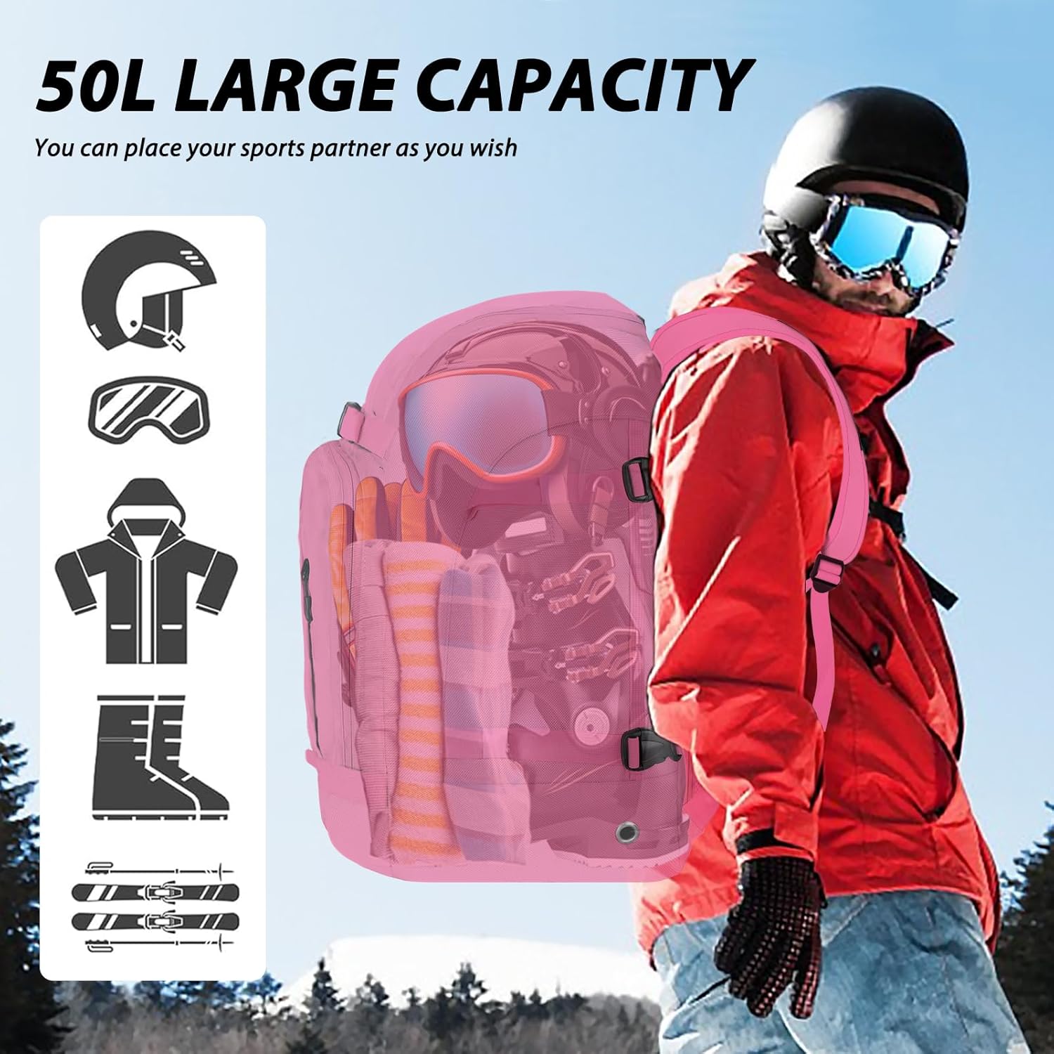 NNOUM ノアム 2026 キャスター付きバック NN25FKCB01 Carry Bag 100L