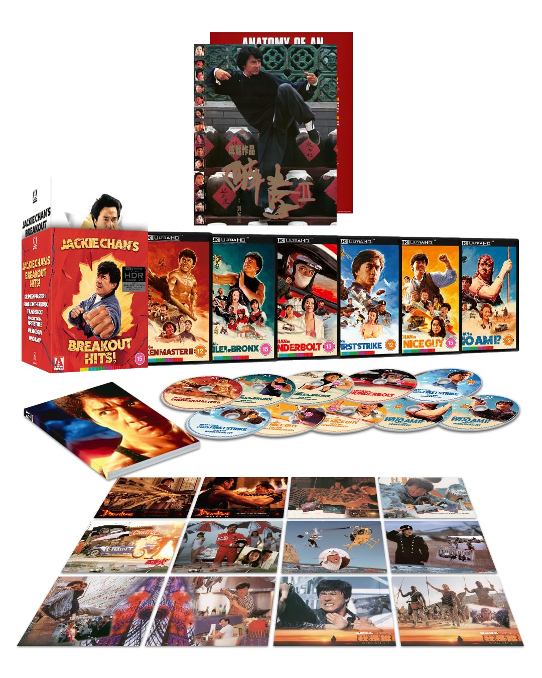 Jackie Chan's Breakout Hits! Limited Edition 4K UHD [Blu-ray] [Region Free]