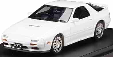 DISM 1/43 ミニカー MAZDA RX-7 FC3S 前期 ホワイト Mazda RX-7 (FC3S) RHD White 