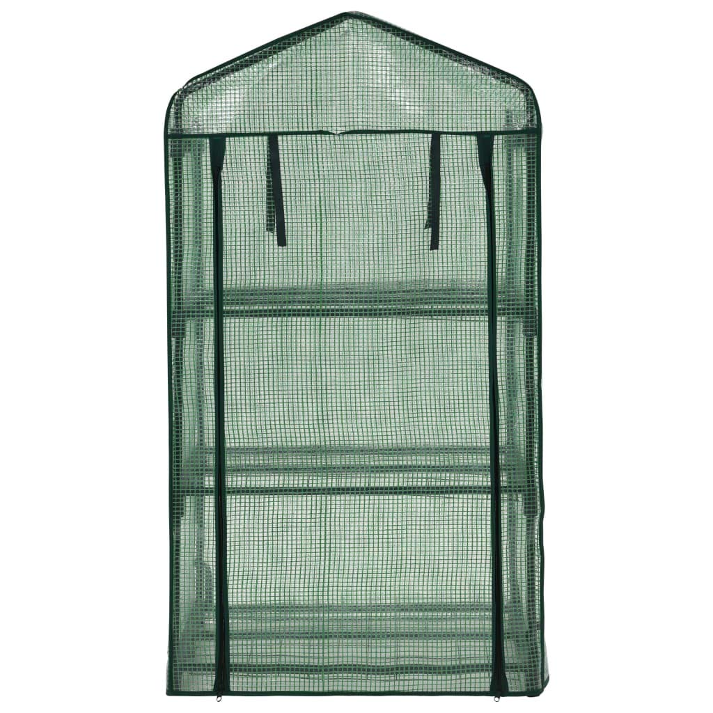 Mini Serra su 3 Livelli 69x49x125 cm,Prato e Giardino,Giardinaggio,Serre-46917