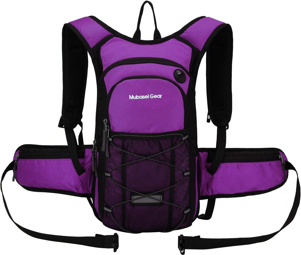 Mubasel Gear Insulated Hydration Backpack Pack with 2L BPA