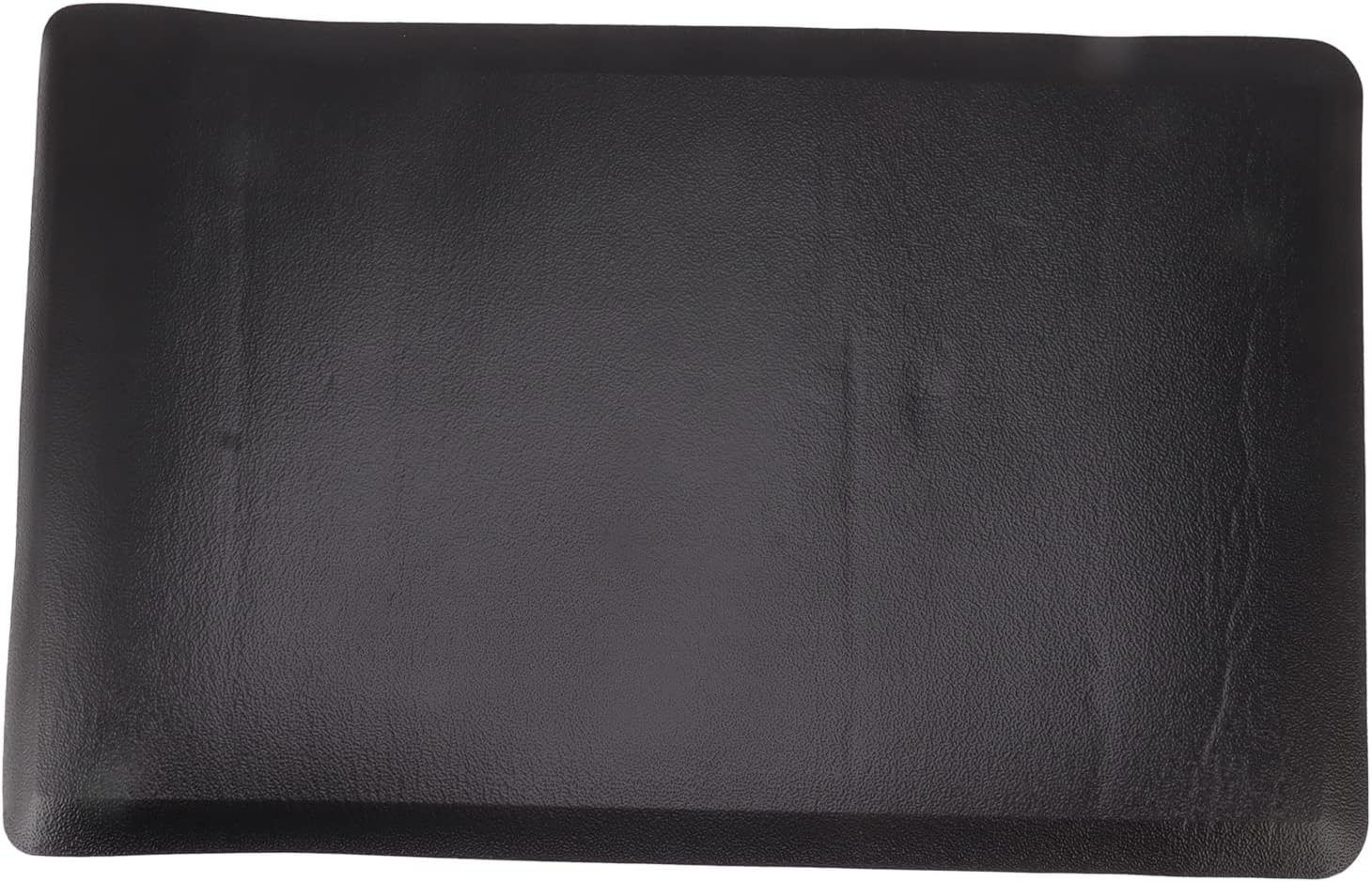 Anti Fatigue Floor Mat, Non Slip PVC Kitchen Mat, and Standing Desk Mat for Home Office Hotel (17 x 27 Inch, Black)