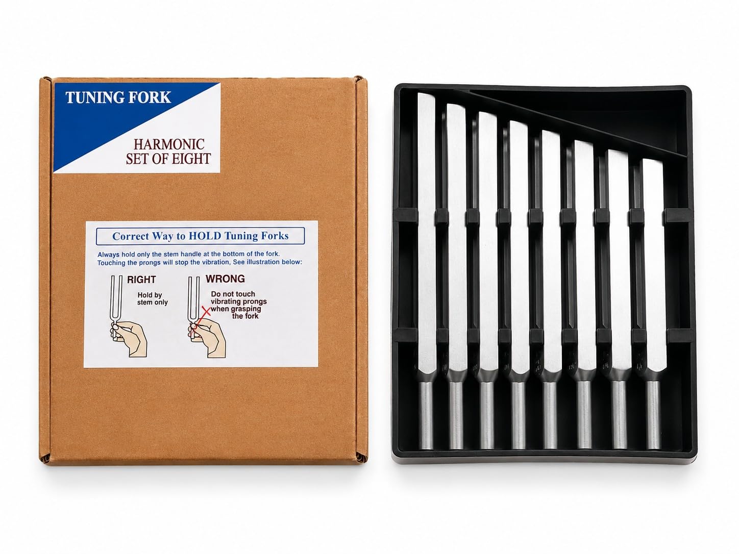Harmonic Tuning Fork Set of 8 Welch Type – Physics Laboratory Sound & Vibration Experiment Kit-picture-32