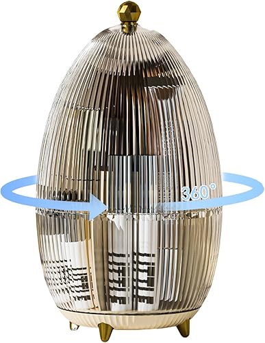 Organizador de maquillaje giratorio cubierto con rotación de 360 grados, cubierta antipolvo, perfecto para almacenamiento de maquillaje cosmético,