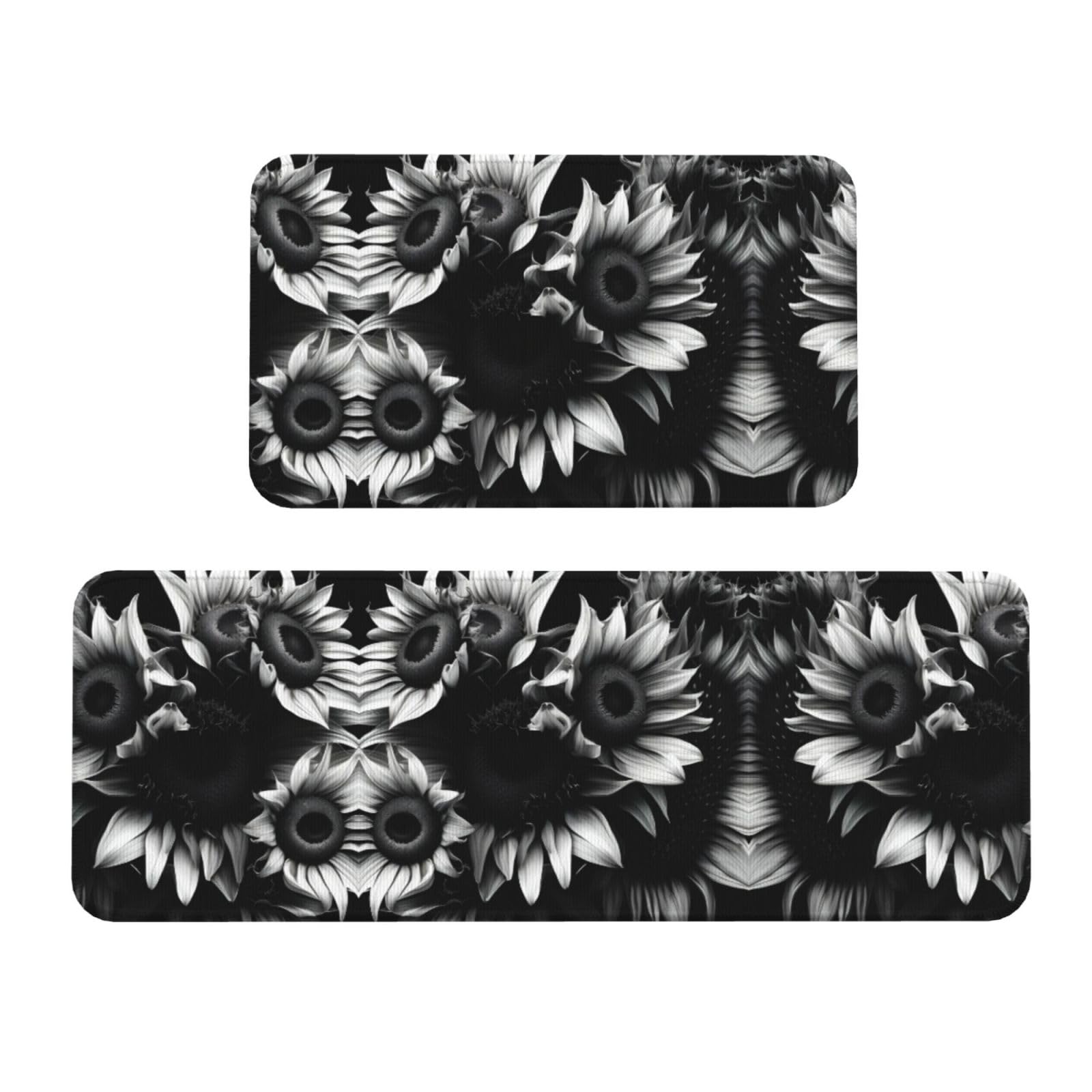 Tapis de cuisine antidérapants anti-fatigue lot de 2 contre les sols glissants