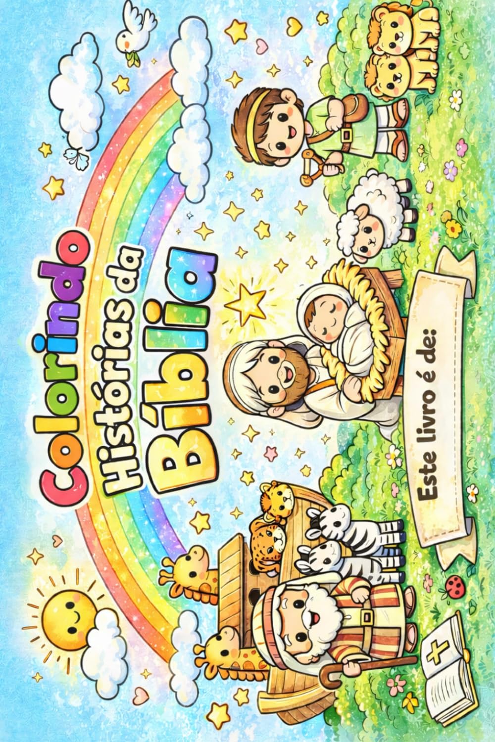 COLORINDO HISTÓRIAS DA BÍBLIA