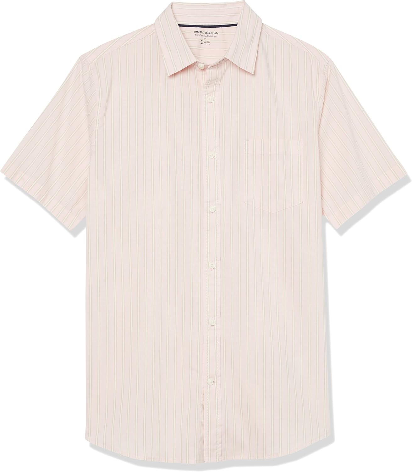 Amazon Essentials Men's Slim-Fit Short-Sleeve Poplin Shirt - Image 6