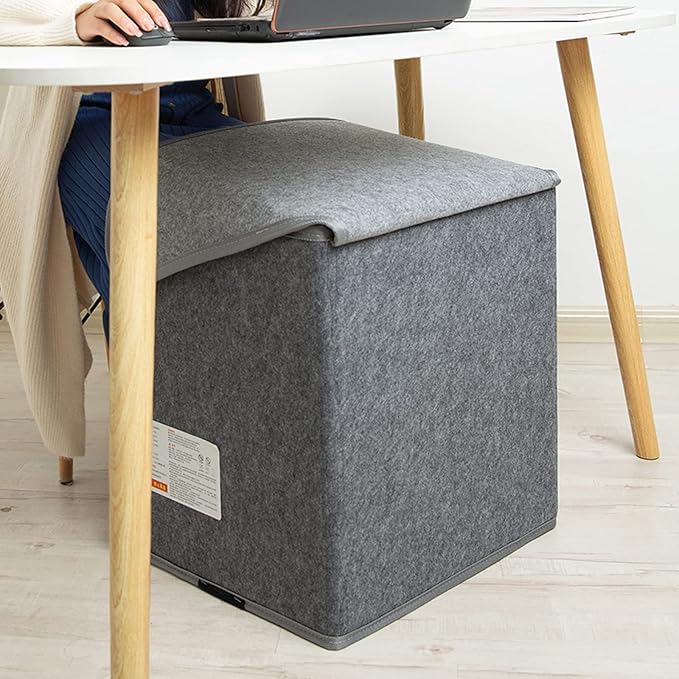 Shedirmuc Folding Space Heaters Under Desk Heater Portable Space Heater