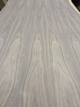 Walnut Wood Veneer 48" x 144" with Paper Backer 4 x 12 x 1/40" Thick A Grade