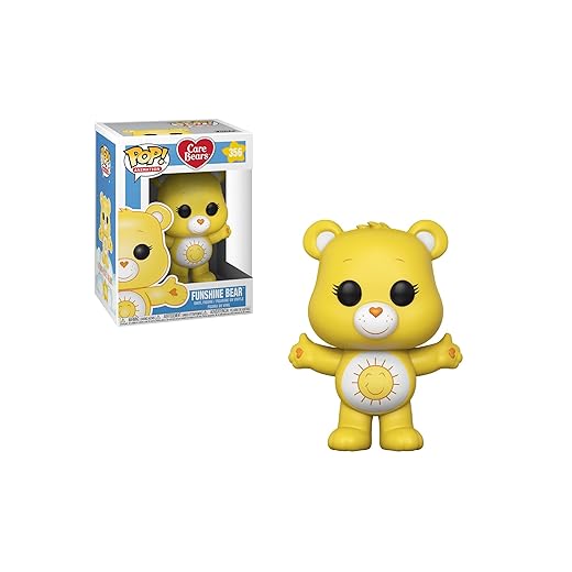 Funko Care Bears Funshine Bear - 1/6 Odds For Rare Chase Variant, 10 Centimeters - Collectible Vinyl Figure - Gift Idea - Official Merchandise - For Kids &Amp; Adults - Tv Fans