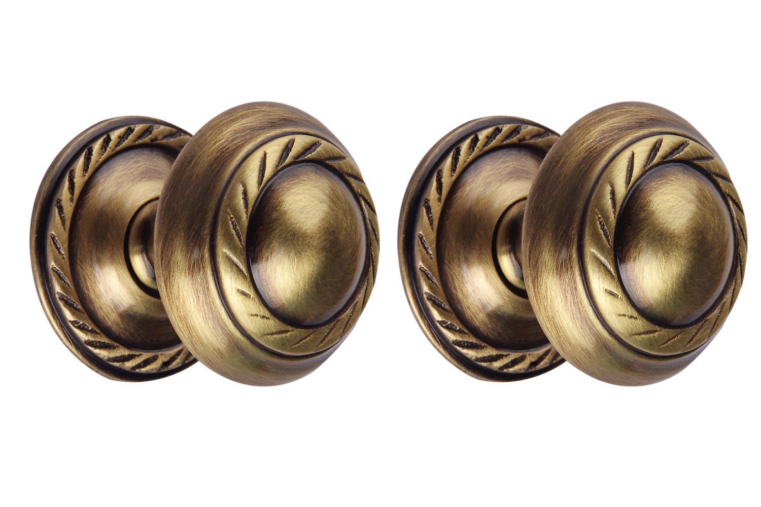 HOBKNOBS (Set of 2 Georgian Antique Brass (25 mm Dia) Small - Brownish Gold (B06XKV9N7J) Amazon Price History, Amazon Price Tracker