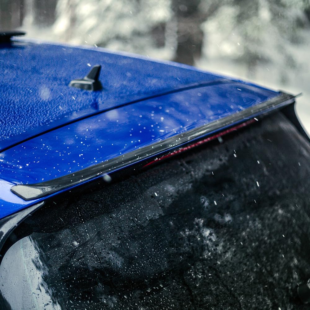 Oneway Spoiler da tetto (tappo) compatibile con Volkswagen Golf VII (7 e 7.5) HB GTi/GTD/R/R Line 2013-2020 - Versione 2 - Nero lucido