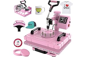 Professional Pink Heat Press: The All-in-One Crafting Solution