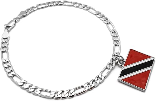 Miniatura 4 de Fashion 21 Tobillera con cadena Figaro de 0.197 in y Tobago para mujer