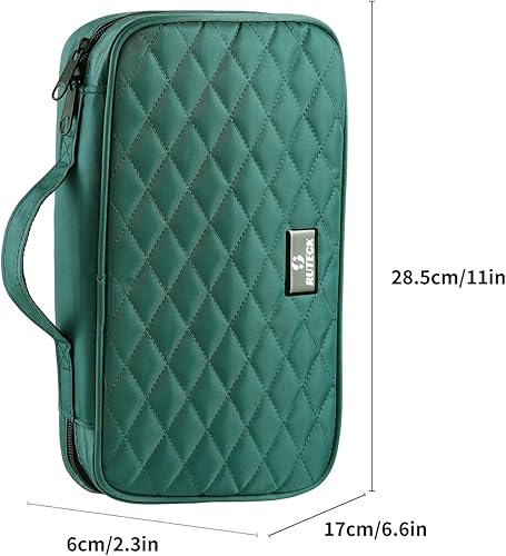 Miniatura 2 de RUTECK Estuche para CD y DVD, estuche de almacenamiento de DVD, organizador de CD para coche, funda de DVD, carteras de CD, carpeta de videojuegos