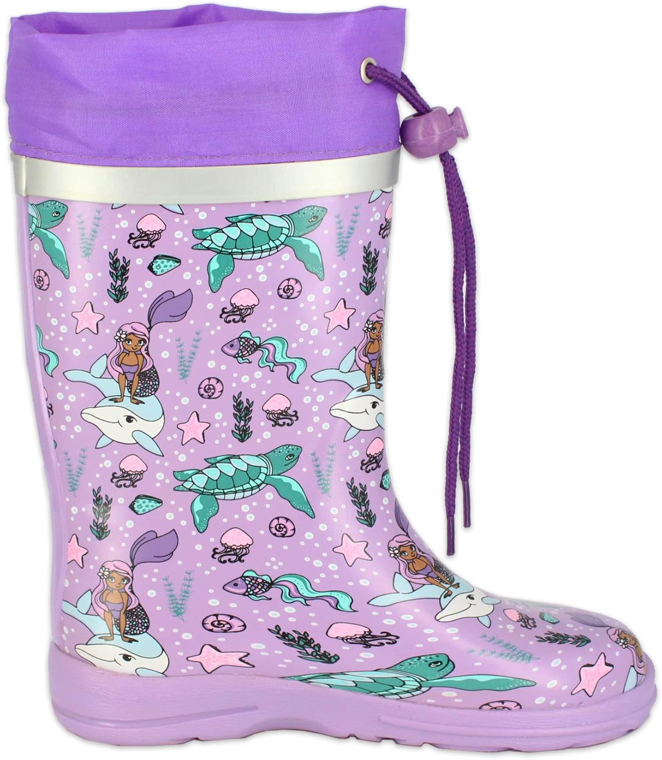 Beck Girl's Ocean Tale Rain Boot