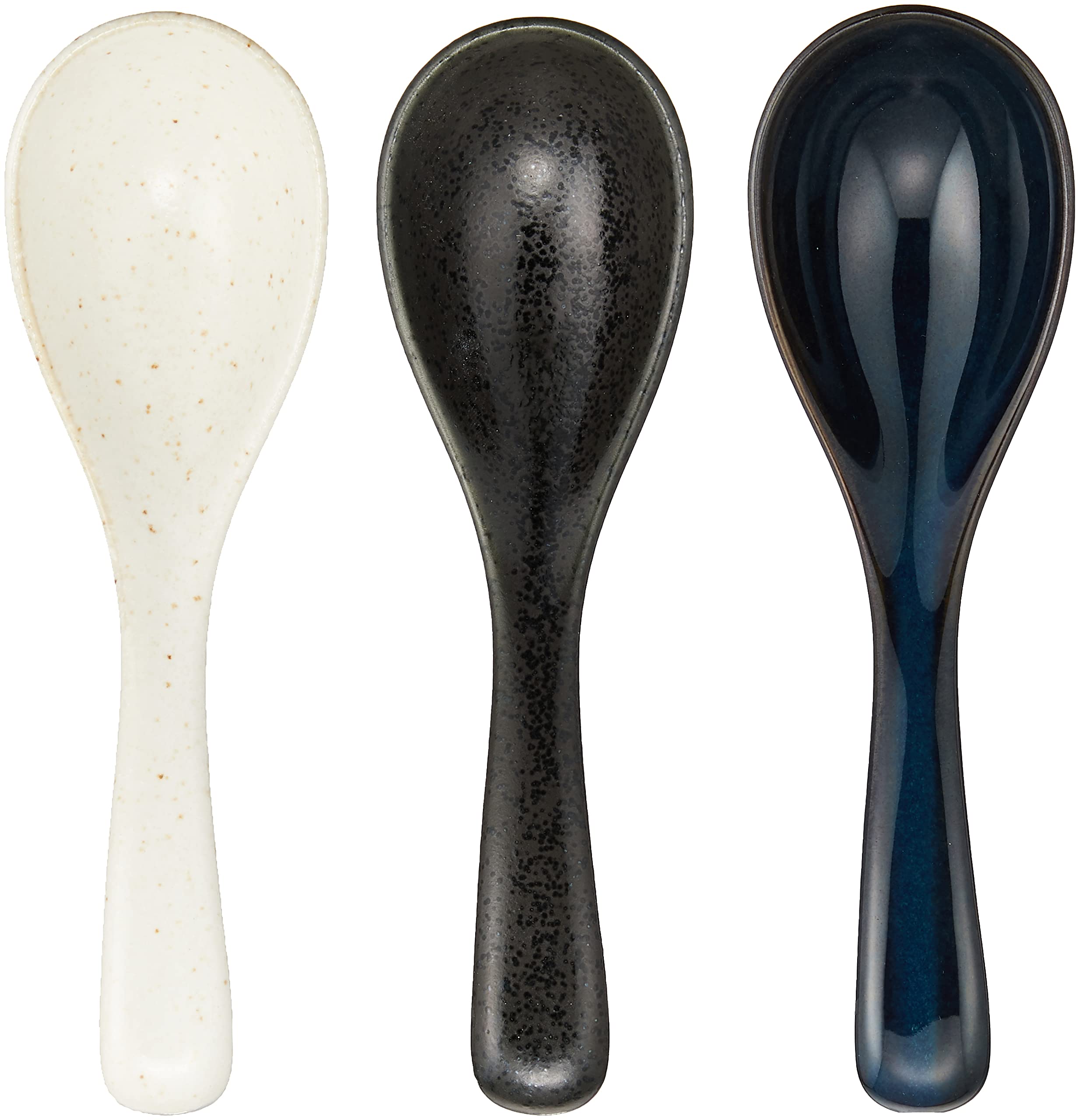 Amazon.co.jp: 3色セット レンゲ 日本製 ACS WEB SHOP 美濃焼 蓮華