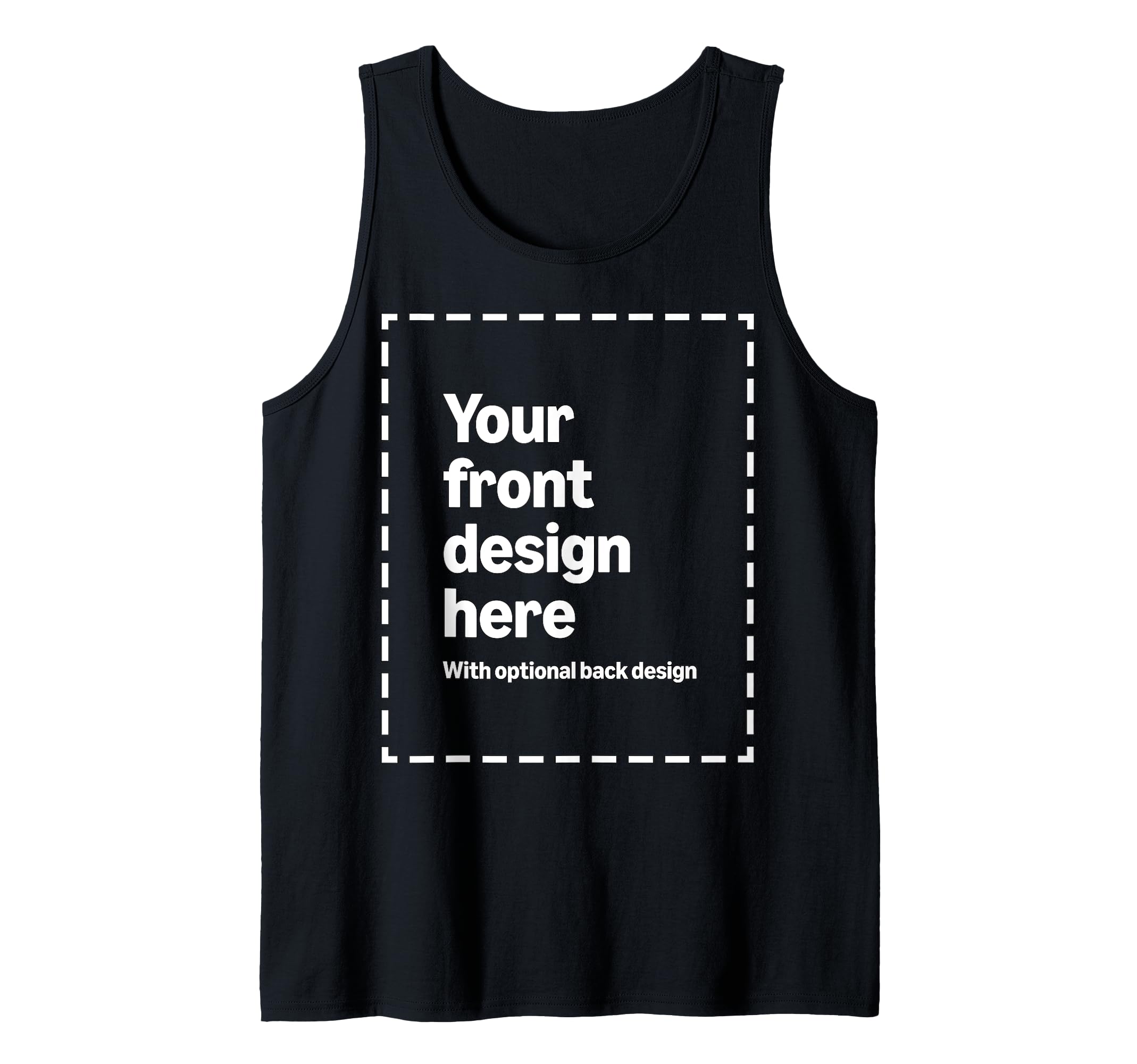 Modify by Amazon Merch on DemandCustom Front & Back Print Tank Top with Your Image for Men and Women by Modify by Amazon Merch on DemandOEKO-TEX STANDARD 100