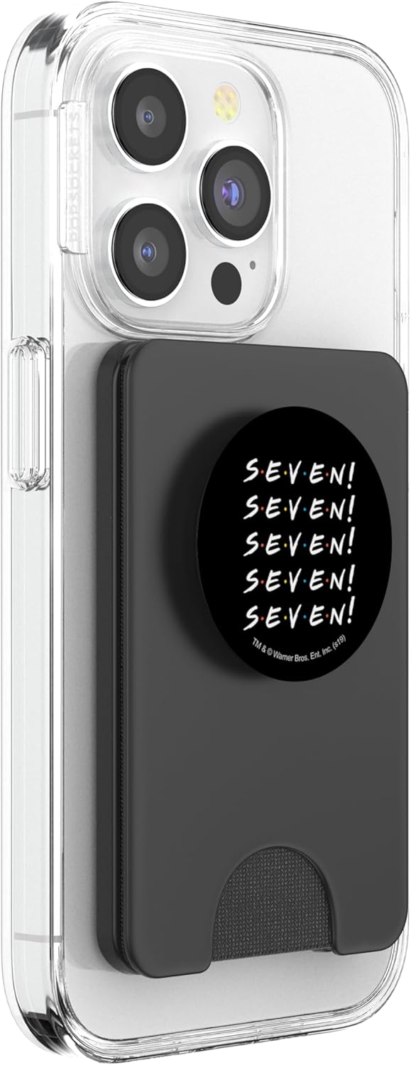 Friends SEVEN PopSockets PopWallet for MagSafe
