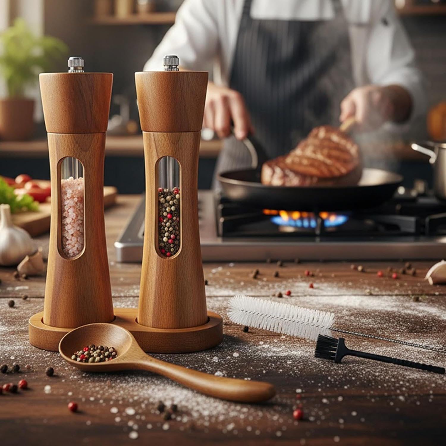 Salt Grinder with Ceramic Rotor Kitchen Gadgets image 3