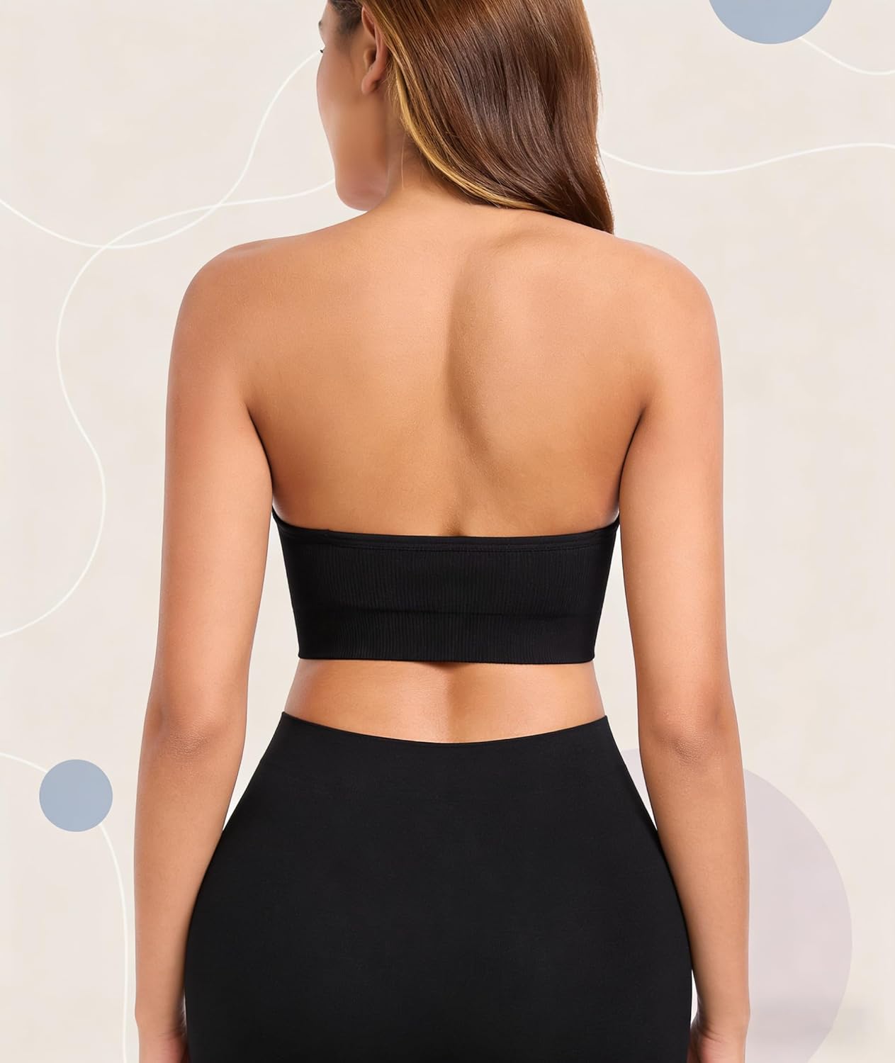 Strapless Bras for Women Including Clear Straps