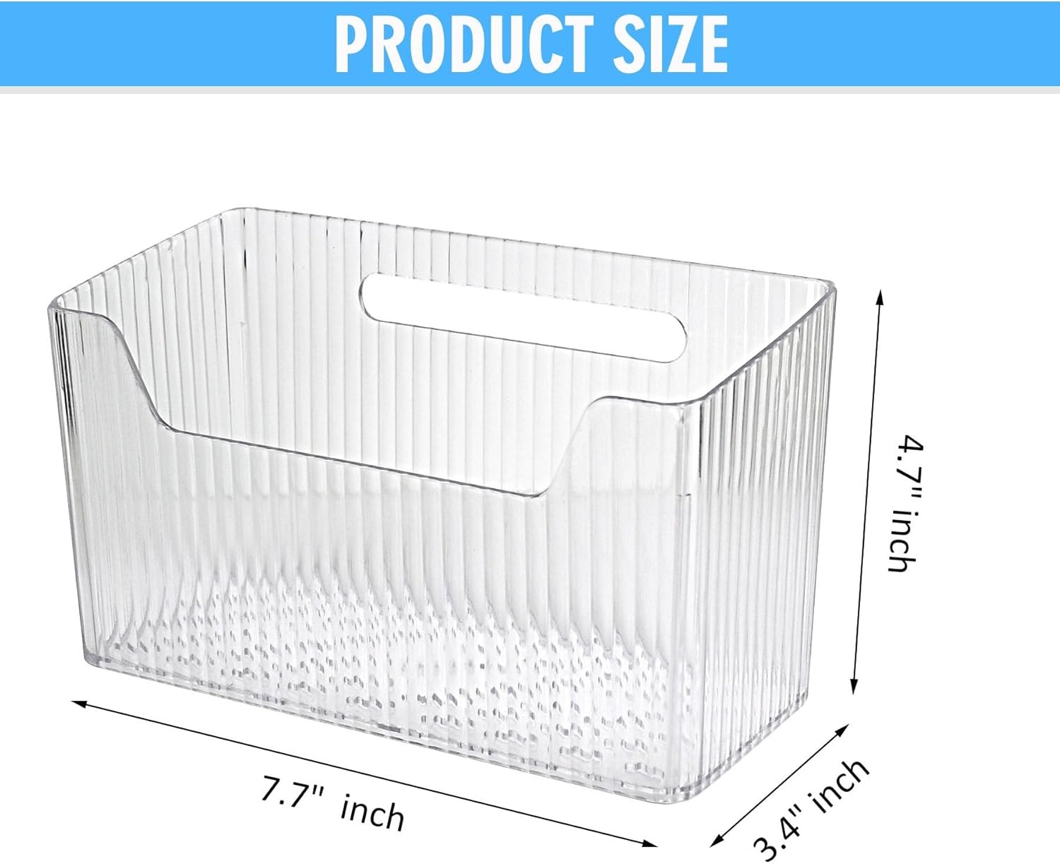 2 Pack Adhesive Cabinet Door Organizer Storage Caddy, Clear Lid Organizer Inside Cabinet Wall Mounted Pantry Door Caddy for Food Container Lid Kitchen Under Sink Basket (Clear) - Image 5