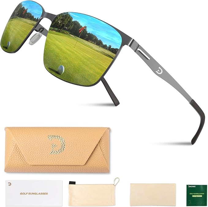 ACHIX Polarized Golf Sunglasses for Men Sports Polarized Sunglasses ...