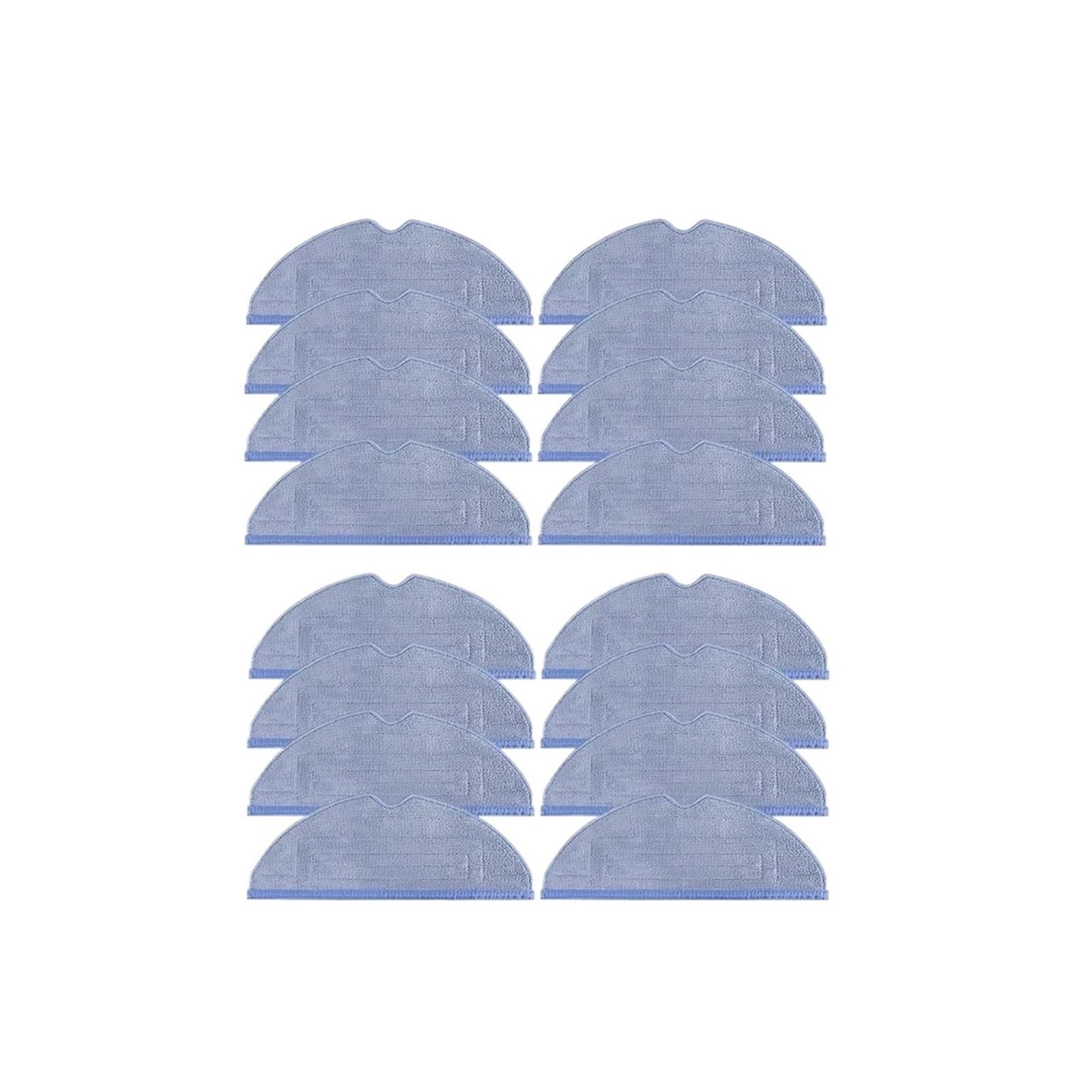 GENTERUN Robot Vacuum Accessories Mop Rags Parts，compatible For Roborock,T7S T8 Plus S7 S7Max S7MaxV Ultra S70 S75 G10,vacuum Mop Pads(16pcs)