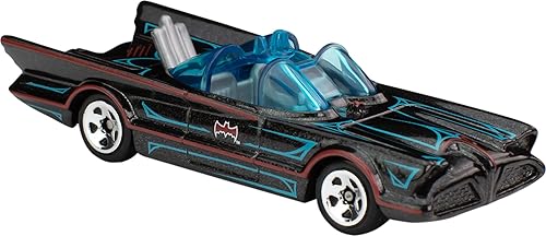 Miniatura 4 de Hot Wheels Batman - Juego de 5 autos de juguete con temática de Batman en escala 1:64 (los estilos pueden variar)