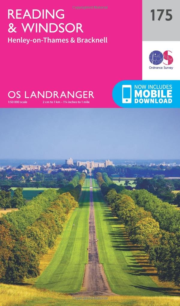Ordnance Survey Landranger 175 Map Pink