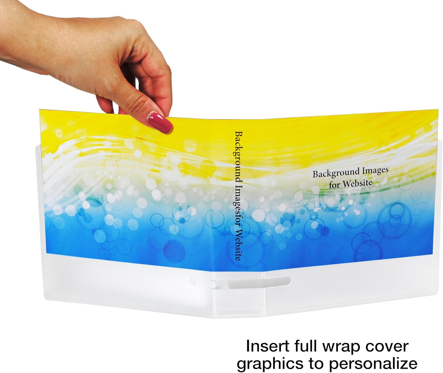 Empty UniKeep Disc Wallets - Full Case Quantity of 20 Wallets - Clear Cases - 20 Disc Capacity