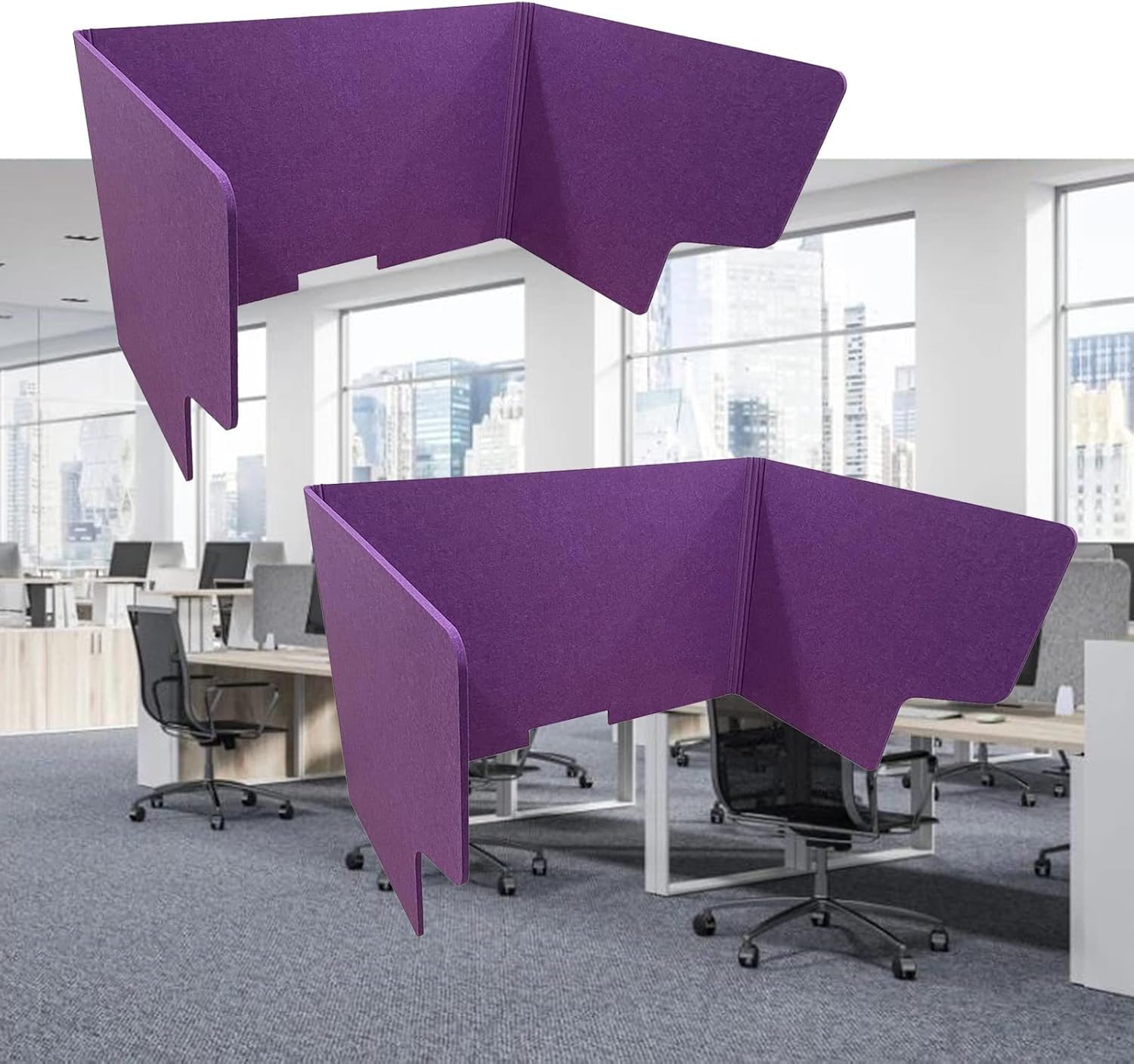 Desk Privacy Panel Office Divider Partition Keep Your Desktop Tidy ...