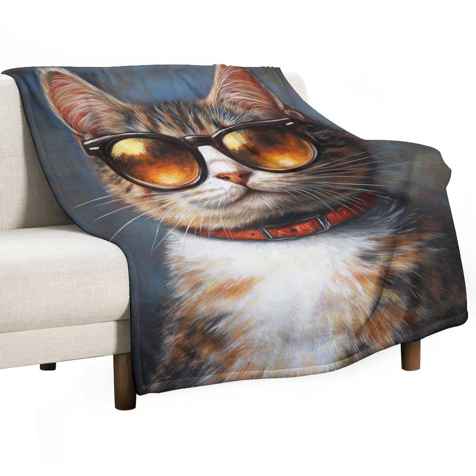 Couverture anti-boulochage chat pour éliminer les peluches sur votre lit et canapé