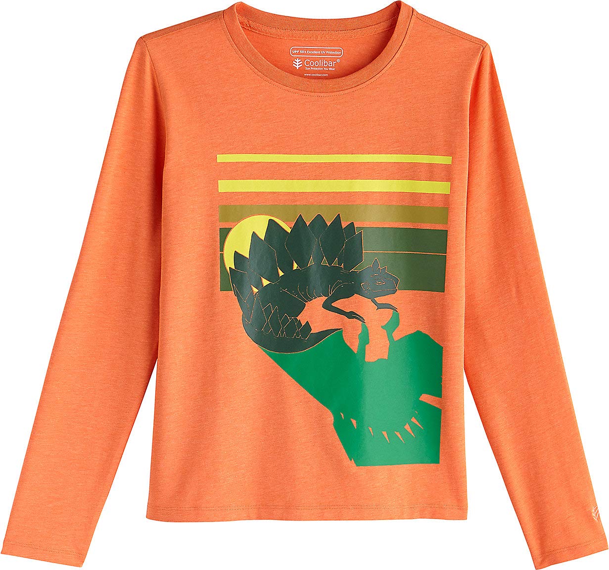 UPF 50+ Kid's Coco Plum Everyday Graphic Long Sleeve T-Shirt - Sun Protective