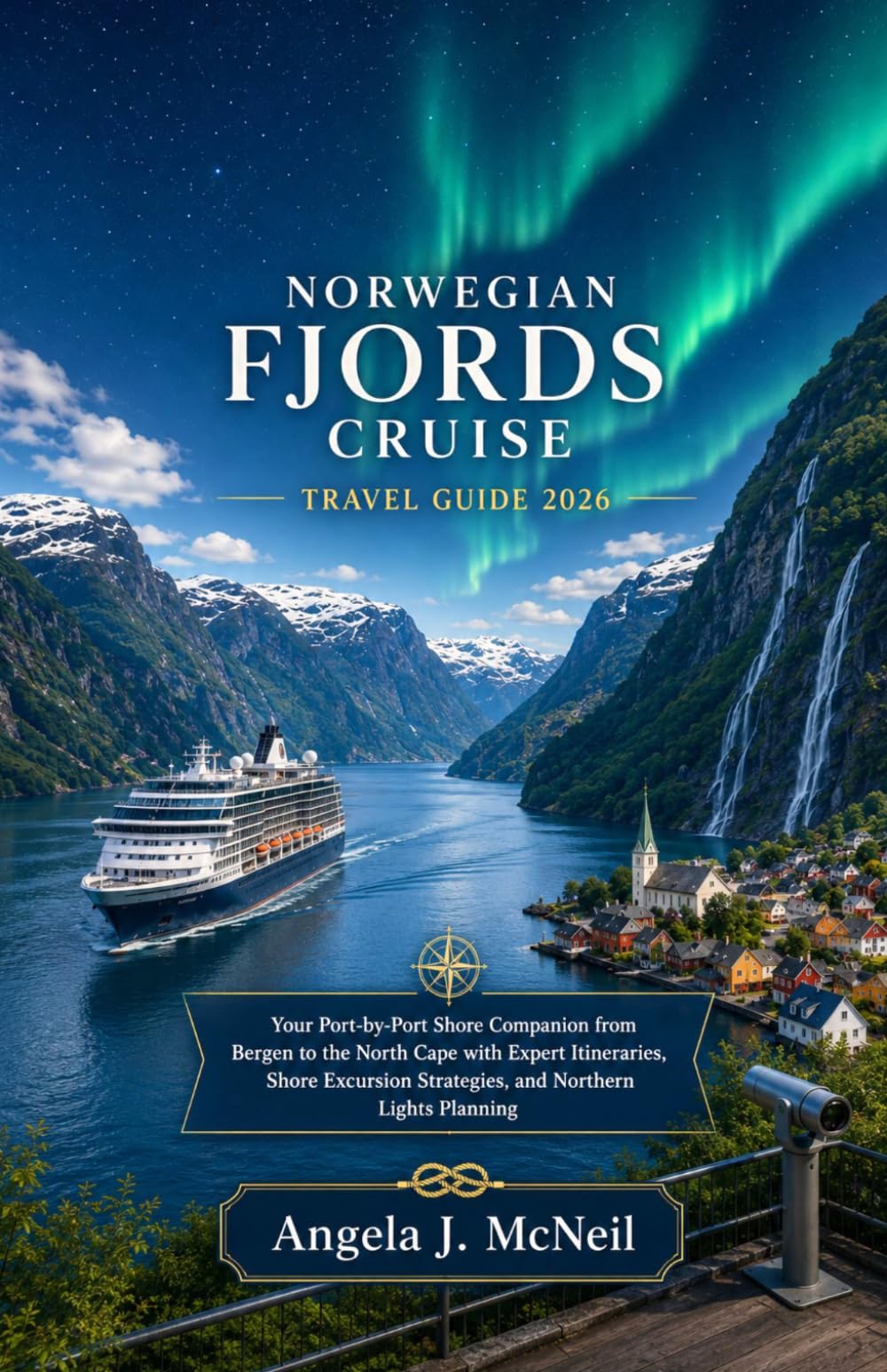 NORWEGIAN FJORDS CRUISE TRAVEL GUIDE 2026: Your Port-by-Port Shore Companion from Bergen to the North Cape with Expert Itineraries, Shore Excursion Strategies, and Northern Lights Planning