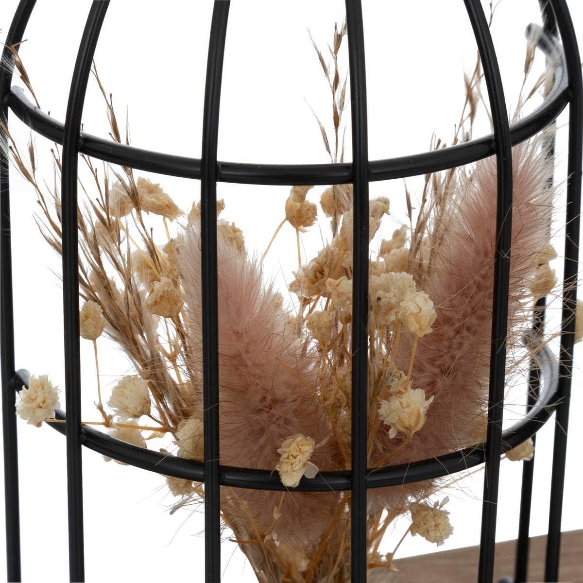 Calendrier perpétuel en Bois et métal avec déco L 29 cm - Atmosphera