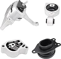 LiangDanAuto 4-Piece Engine Motor Mount Set for 2007-2017 Nissan Altima 2.5L Auto Trans - Replaces OE A4339 A4340 A4350 A4353