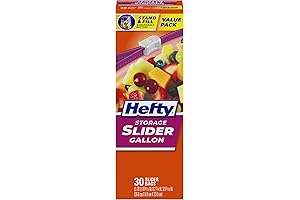 Hefty Slider Gallon Storage Bags