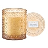 Amber and Sandalwood Scented Candle | Santal Himalayen Candle | 6oz Luxury Soy Candle | Clean Burn & Long-Lasting | Gift-Ready for Hosts & Gatherings | Elegant Home Décor