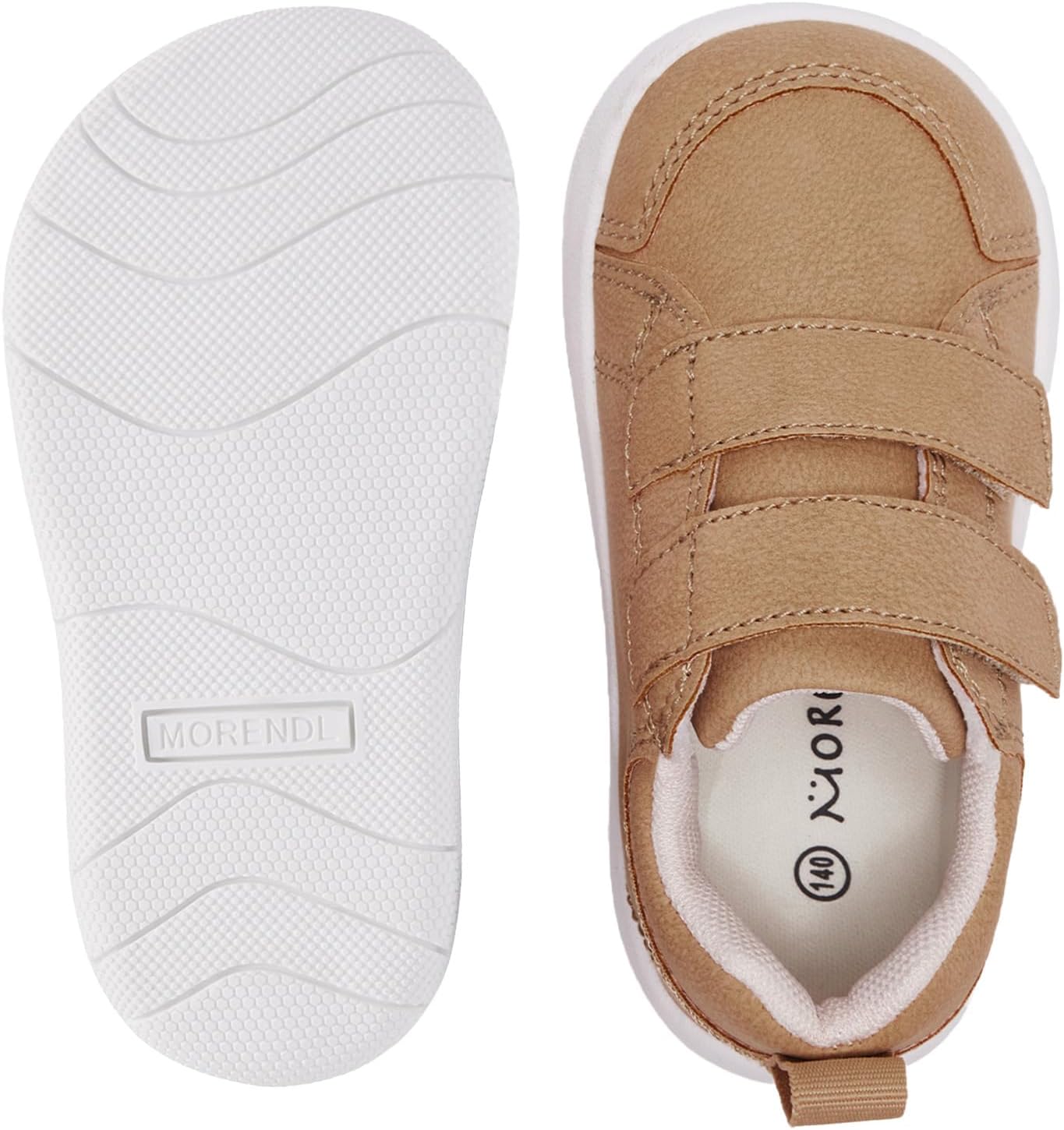 MORENDL Wide Toe Box Shoes Toddler Walking Shoes Baby Boy Girl Non-Slip Sneakers Comfort Tennis Outdoor Activities - Image 3