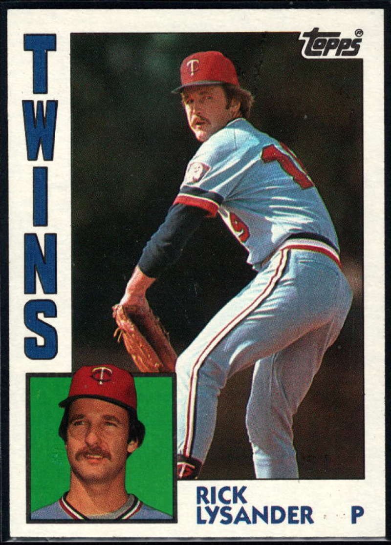 Baseball ニキ Amazon.com: Baseball MLB 1984 Topps #639 Rick Lysander RC Twins