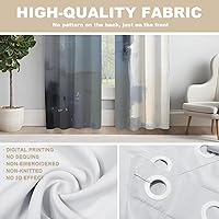 Vista 805 de Cenefas de cocina modernas con patrón de cobre marrón dorado para ventanas, cenefas opacas abstractas de marcas de arañazos y cortinas opacas