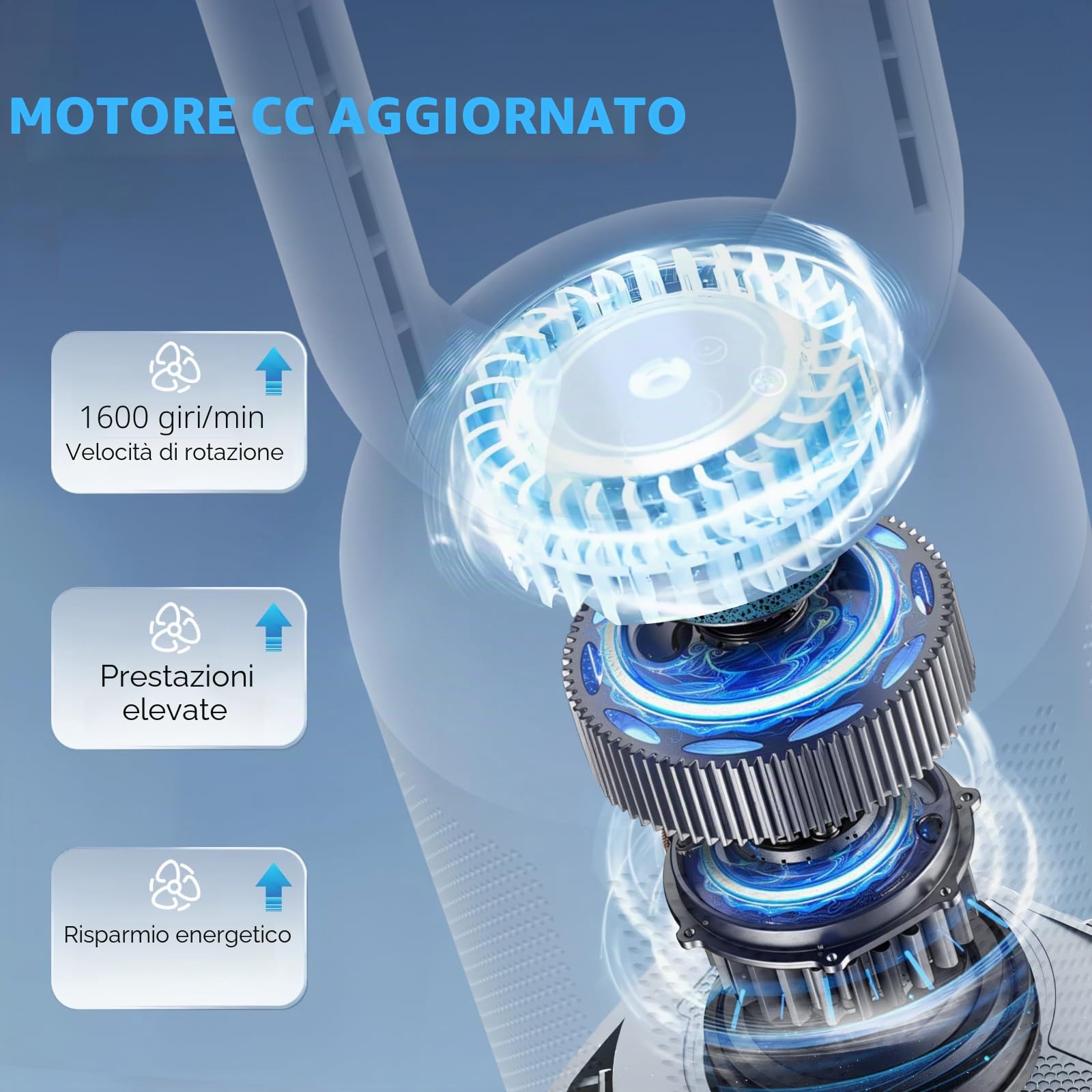 Ventilatore a Torre silenzioso, 24 Velocità, Oscillazione a 90°, Display a LED, Timer 12 Ore, Ideale per Camera da Letto, Ufficio, Soggiorno e Cucina (Argento)