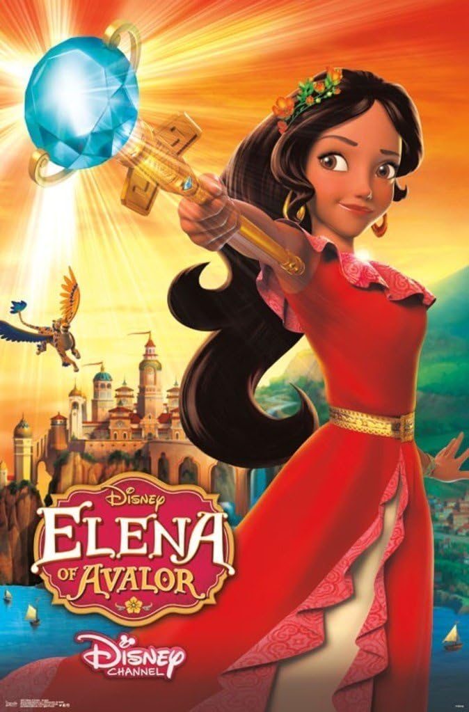 Trends International Disney Elena of Avalor - One Sheet Wall Poster, 22.375" x 34", Unframed Version Unframed Version 34L" x 22.4W"
