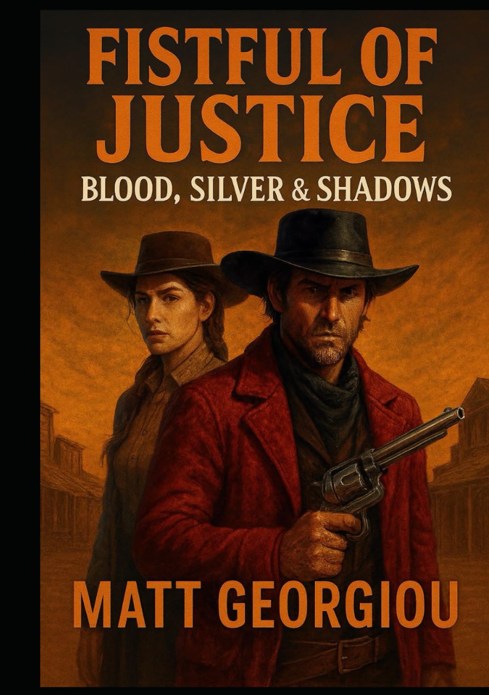 Fistful of Justice: Blood, Silver & Shadows: A Gunslinger’s Quest for Justice in a Lawless Land. Book 1 of the opening trilogy