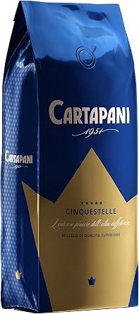 Cartapani 1951 Cinquestelle Bean Coffee 1000gr