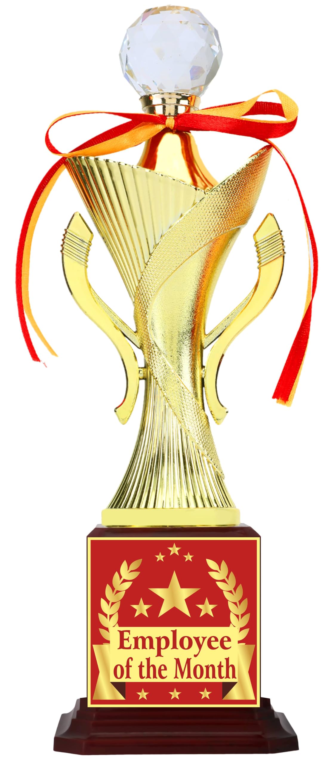 Aark India Trophy for Employee of The Month,Competition Winner/Target Completed/Corporate Function Trophies Award (PC002319) (B0D2FDT9TT) Amazon Price History, Amazon Price Tracker